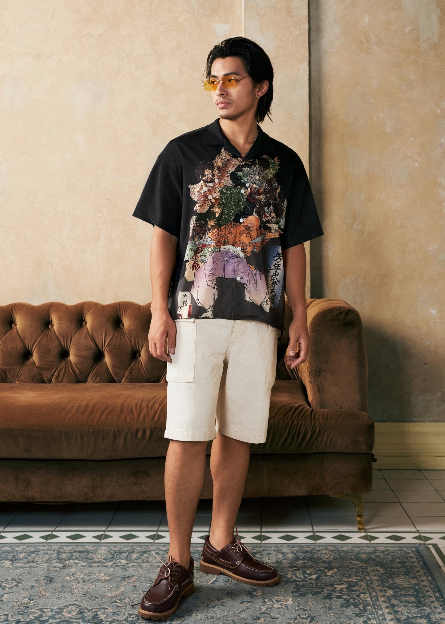【8月8日 Pre - Order 預售】「相模守北条高時」ALOHA SHIRT - Full House Denim & Workshop