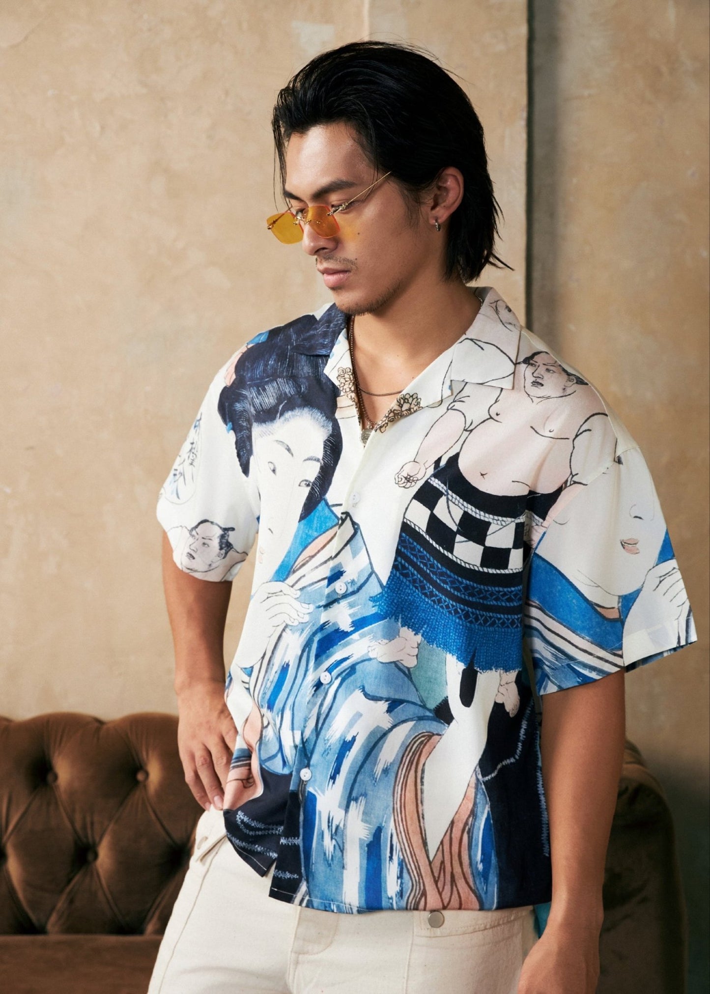 【8月8日 Pre - Order 預售】「鏡岩浜之助」ALOHA SHIRT - Full House Denim & Workshop