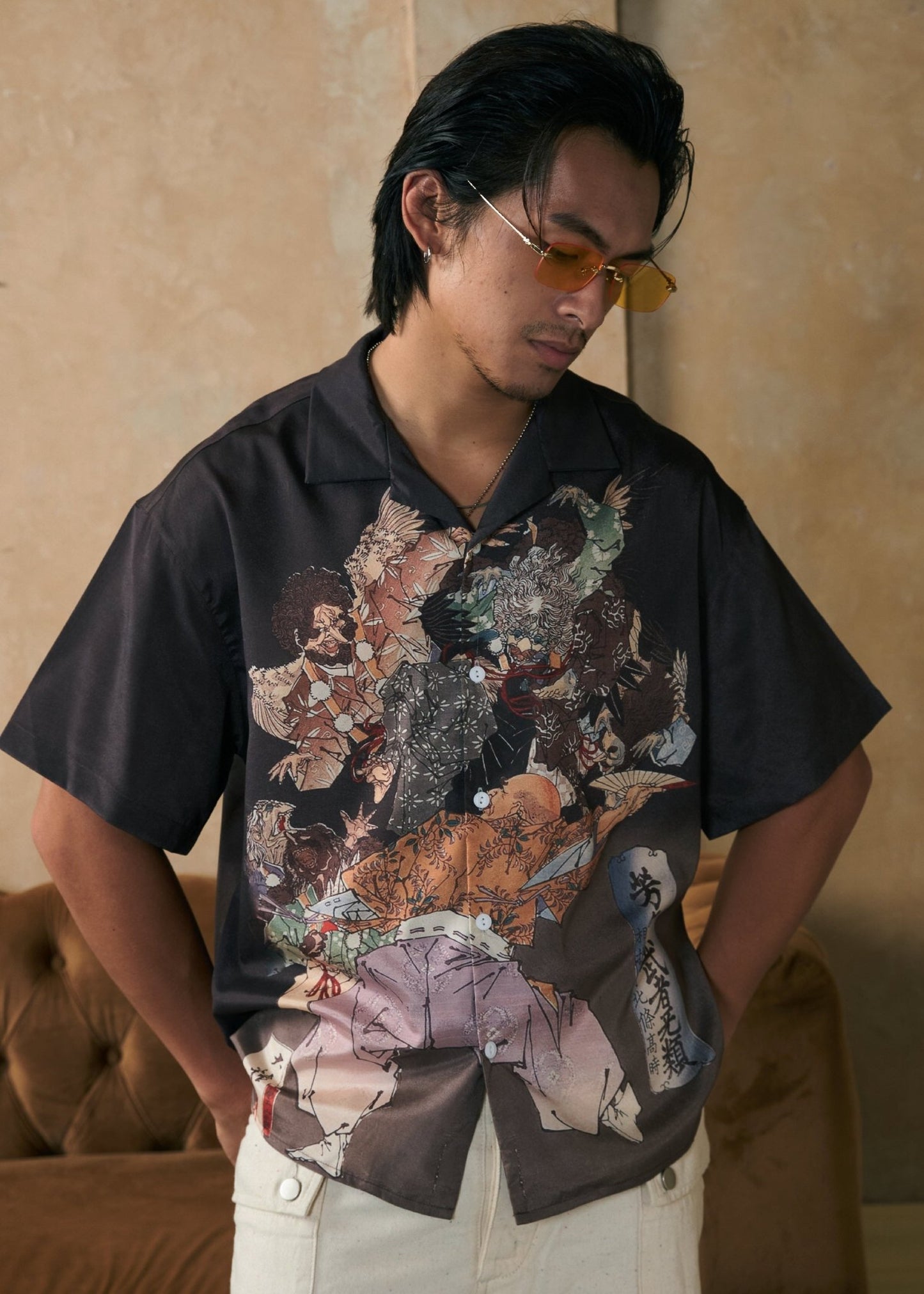 【8月8日 Pre - Order 預售】「相模守北条高時」ALOHA SHIRT - Full House Denim & Workshop