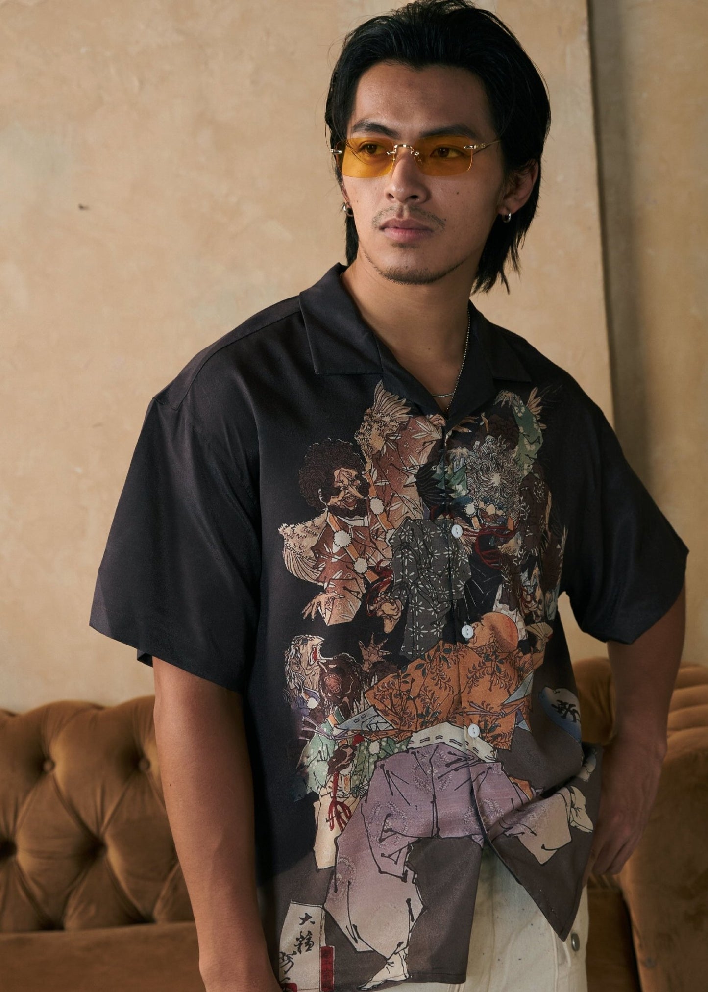 【8月8日 Pre - Order 預售】「相模守北条高時」ALOHA SHIRT - Full House Denim & Workshop
