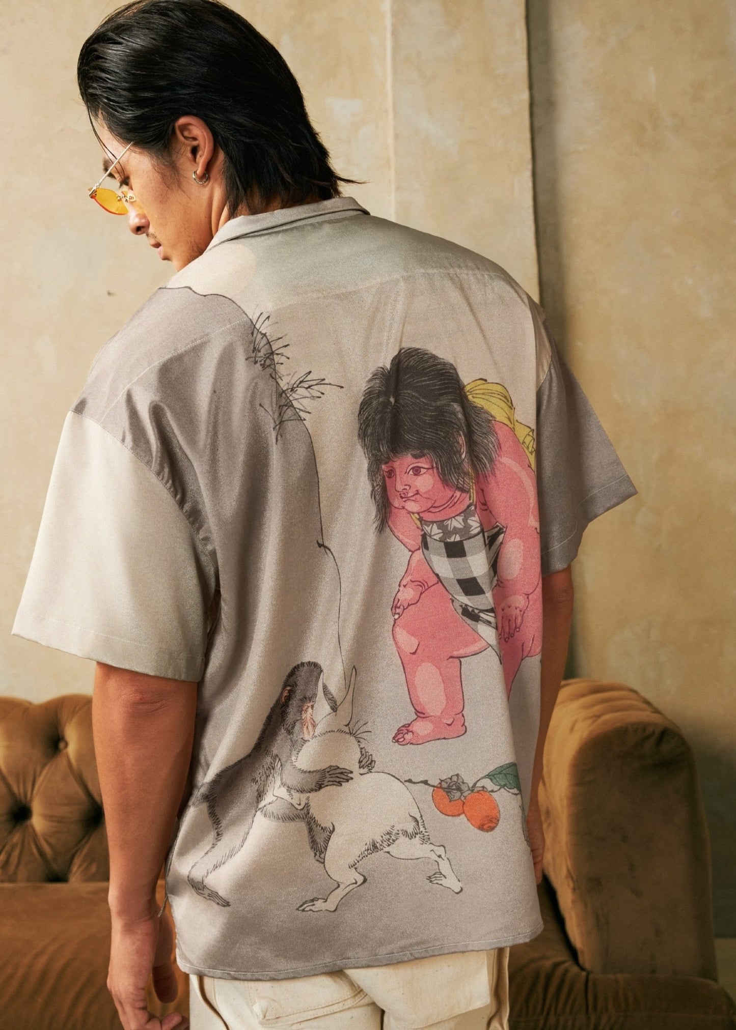 【Pre - order 預售】【Limited Edition】「金時山的月亮」ALOHA SHIRT - Full House Denim & Workshop