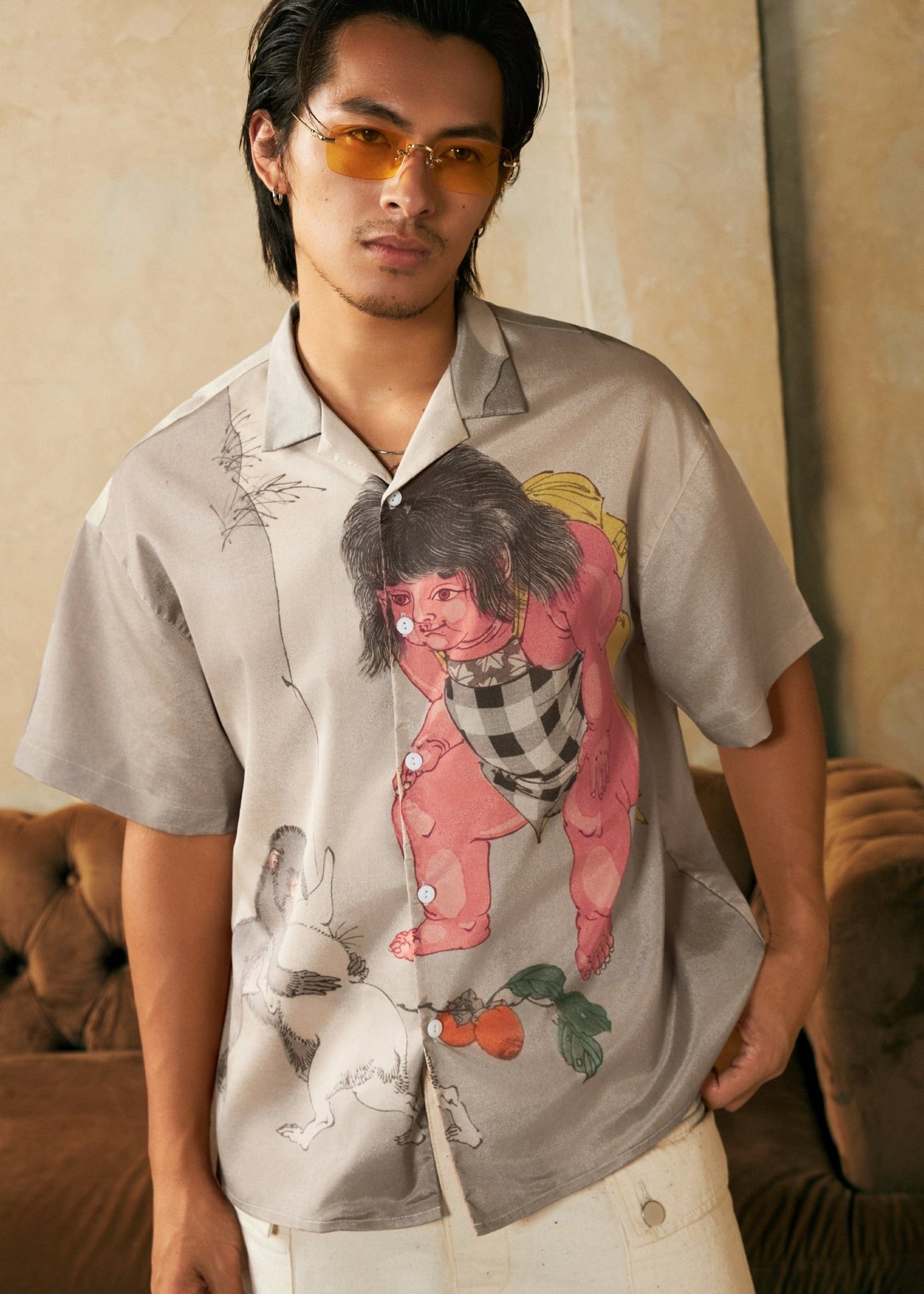 【Pre - order 預售】【Limited Edition】「金時山的月亮」ALOHA SHIRT - Full House Denim & Workshop