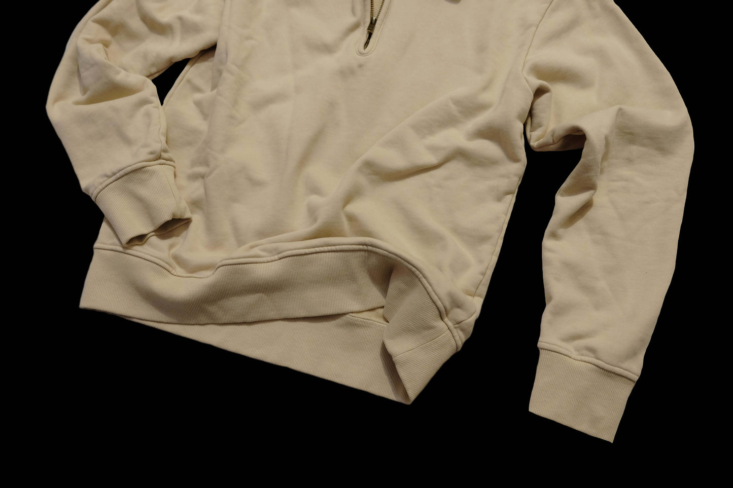 50s Half Zipper Sweatshirt