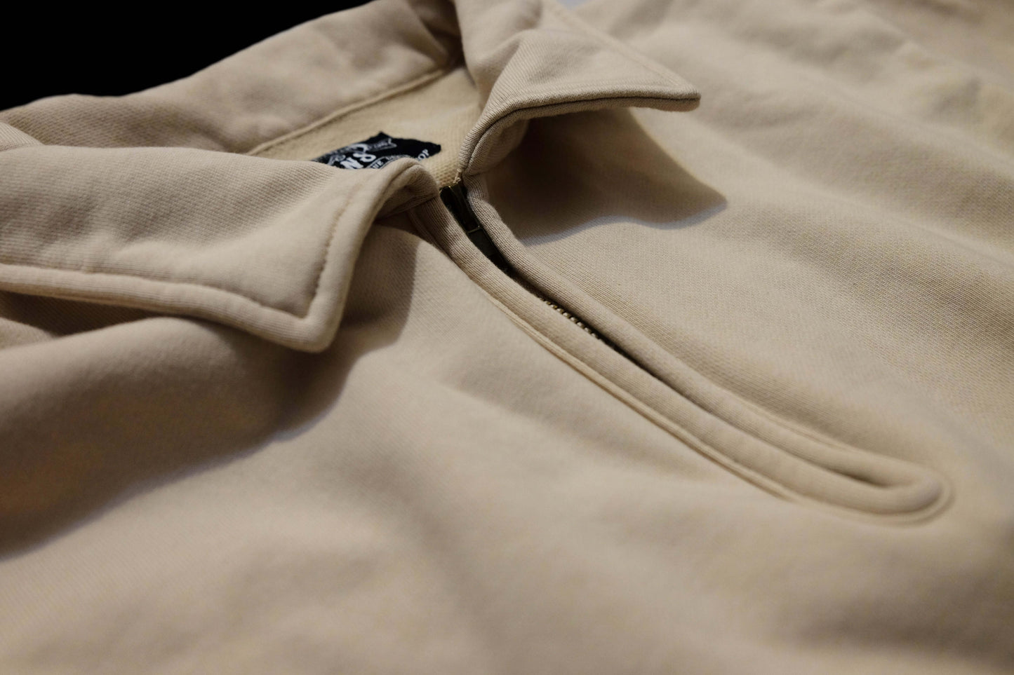 50s Half Zipper Sweatshirt