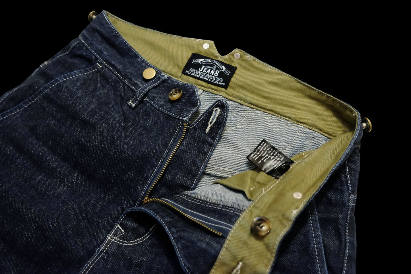 H03 14oz High-Rise Selvedge Jeans