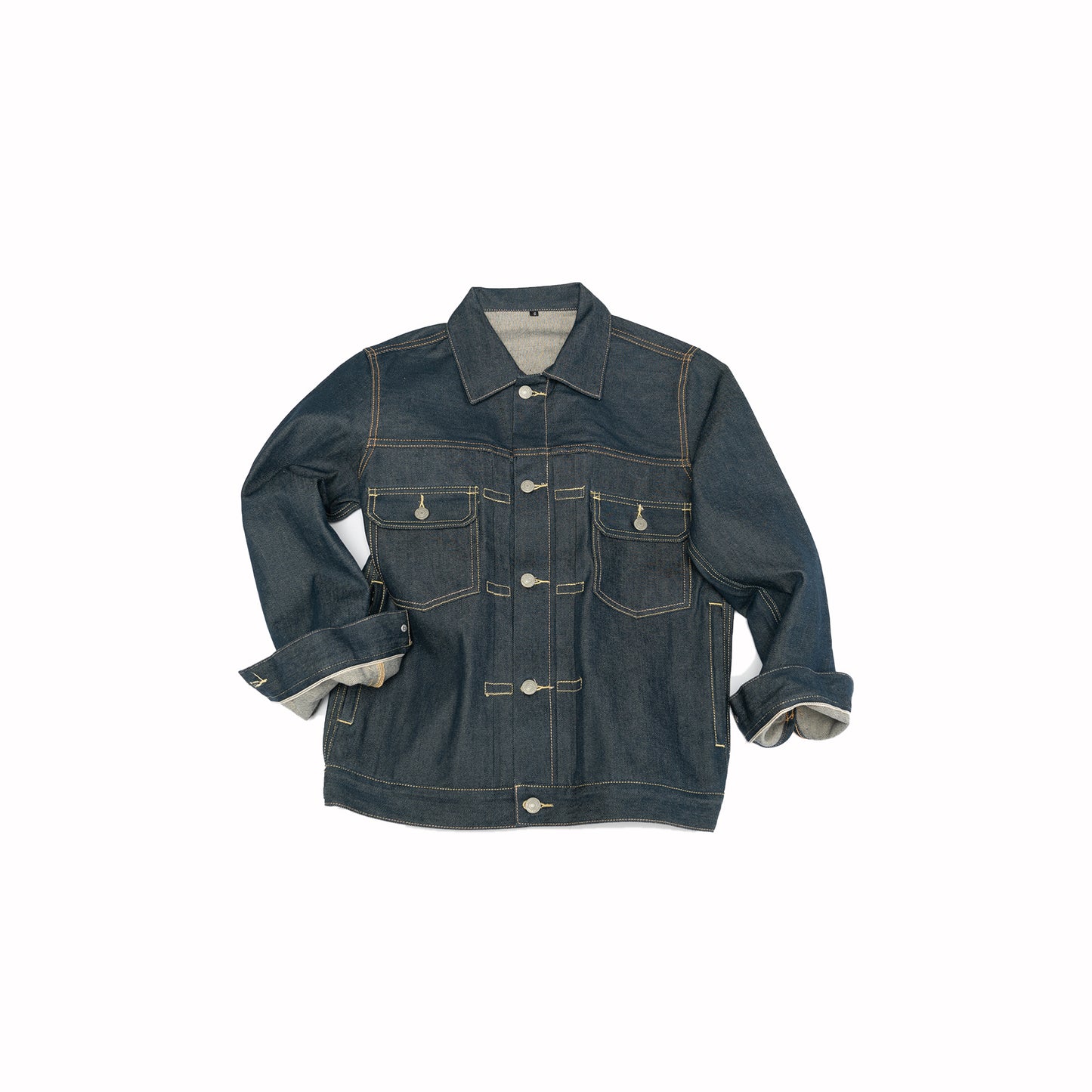 JK03 14oz Unwashed Type II Denim Jacket