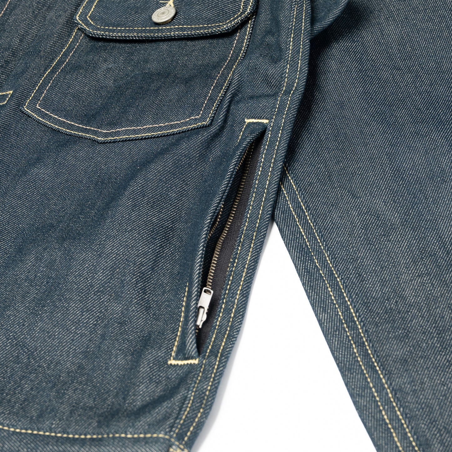 JK03 14oz Unwashed Type II Denim Jacket