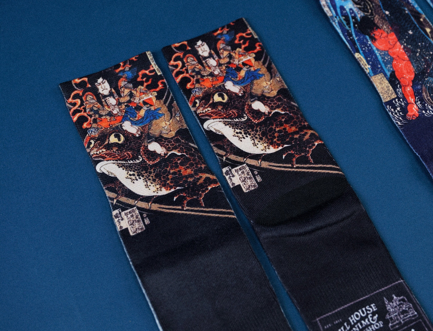 Ukiyo-e Samurai Socks