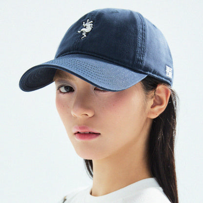 【Navy】Happy Rabbit Cap