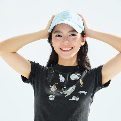 【Tiffany Blue】迷惑です Taslan Nylon Cap