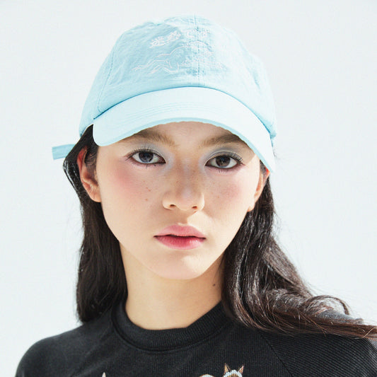【Tiffany Blue】迷惑です Taslan Nylon Cap