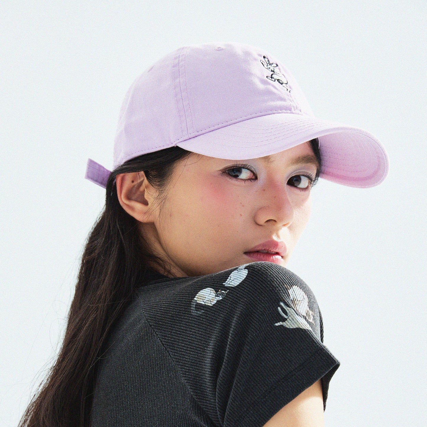 【Pink】Happy Rabbit Cap