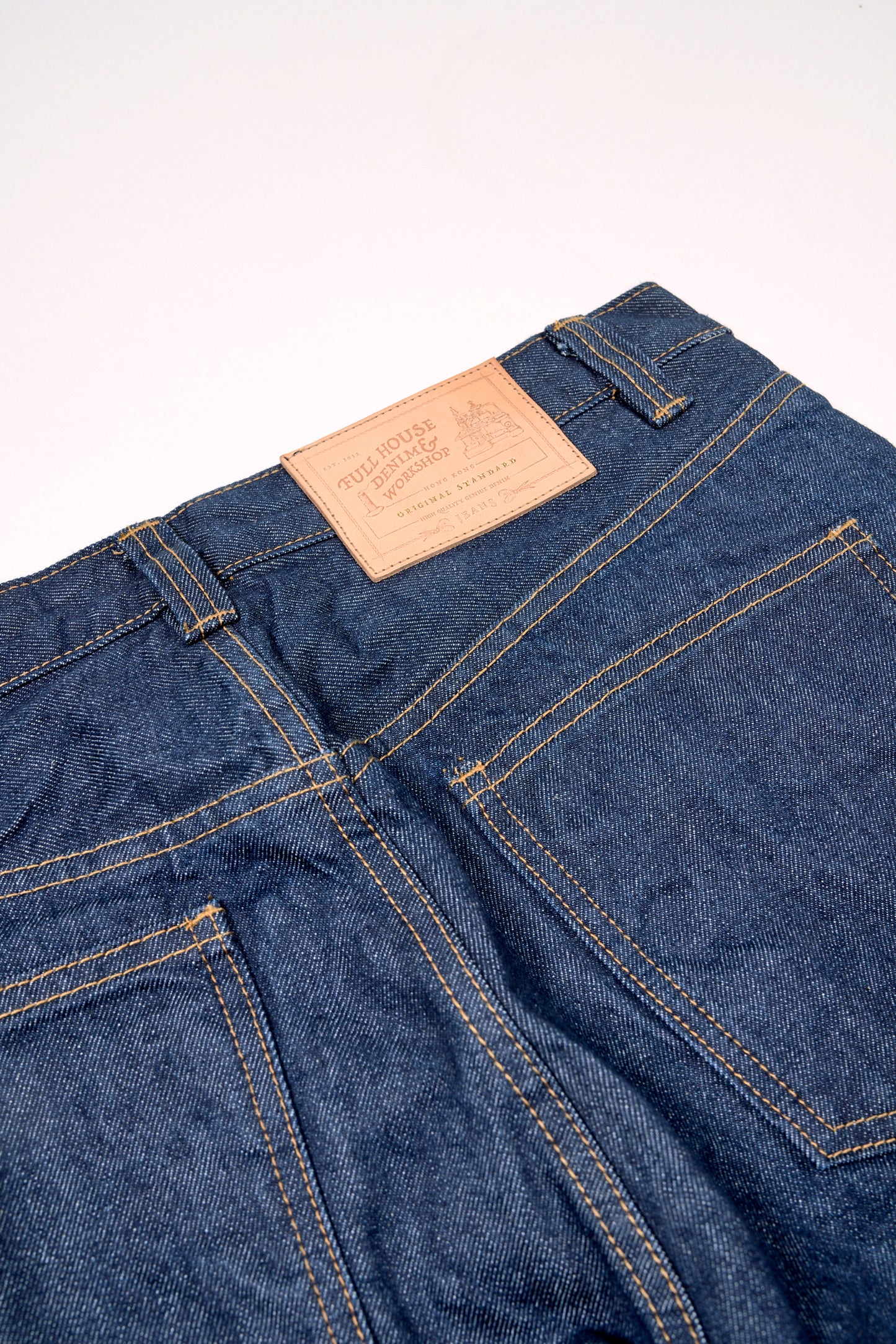 13oz. Selvage 1940s High Waist Unwashed Jeans
