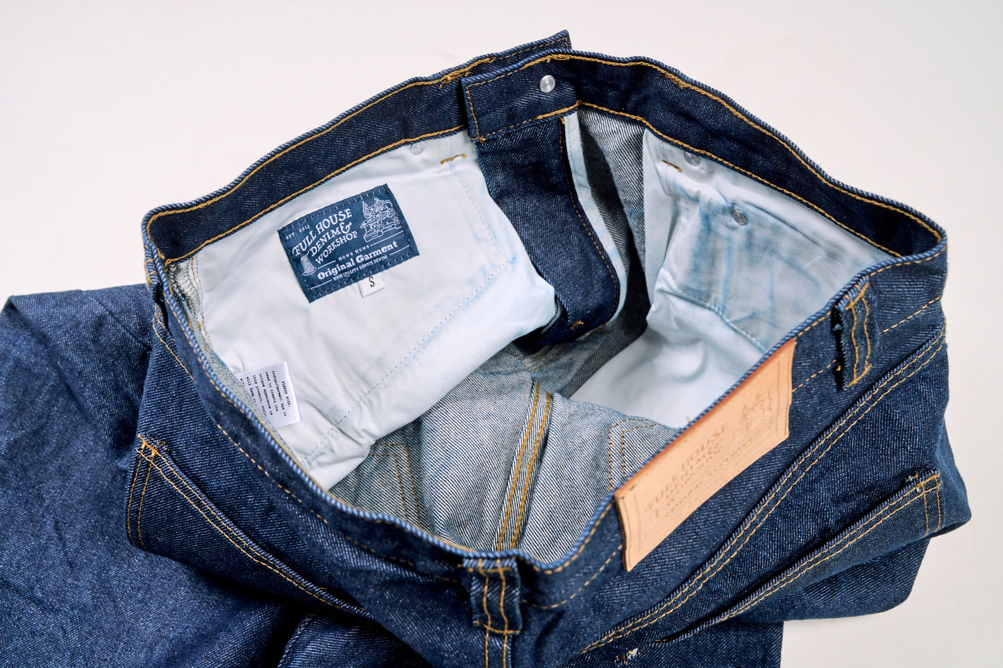 13oz. Selvage 1940s High Waist Unwashed Jeans