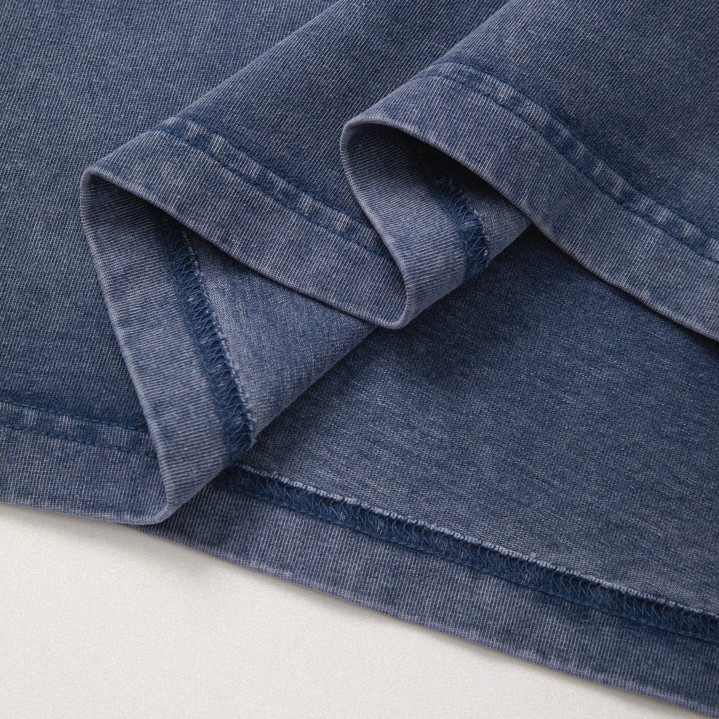 【勝つい戦馬】Ukiyo-e Horse Pattern Long Sleeves T-Shirt (Indigo)