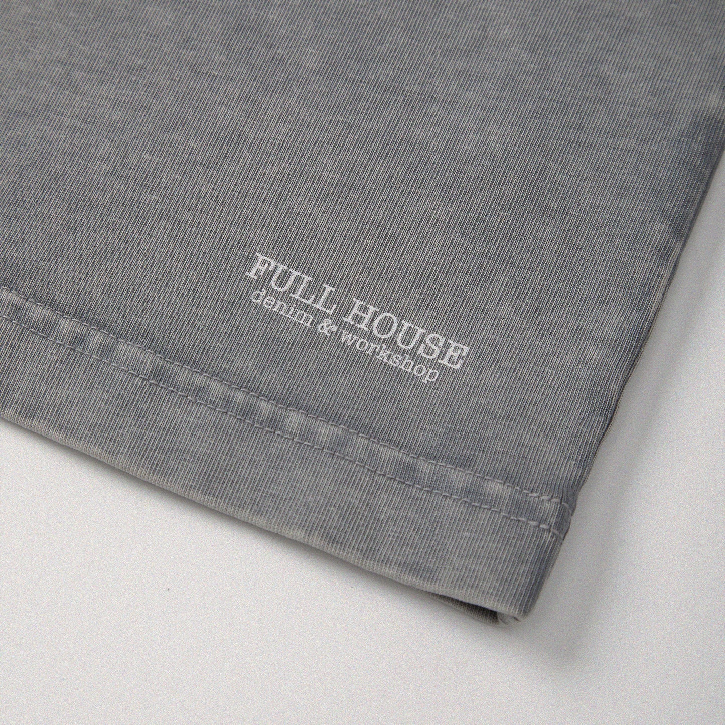 【勝つい戦馬】Ukiyo-e Horse Pattern Long Sleeves T-Shirt (Grey)