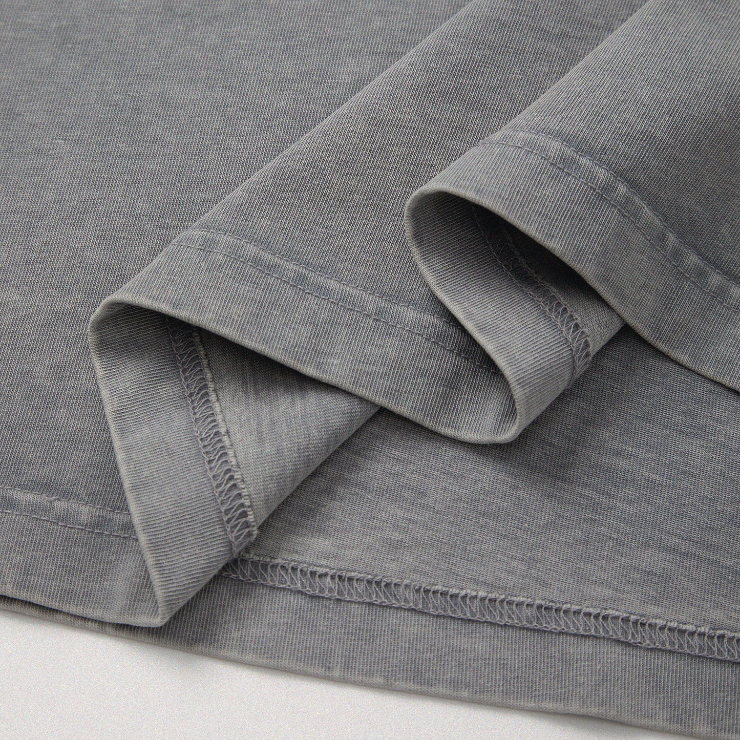 【勝つい戦馬】Ukiyo-e Horse Pattern Long Sleeves T-Shirt (Grey)