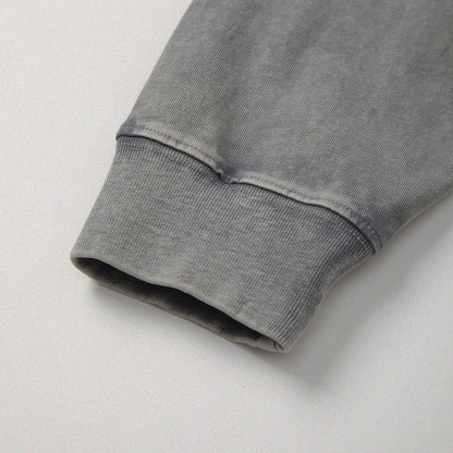 【勝つい戦馬】Ukiyo-e Horse Pattern Long Sleeves T-Shirt (Grey)