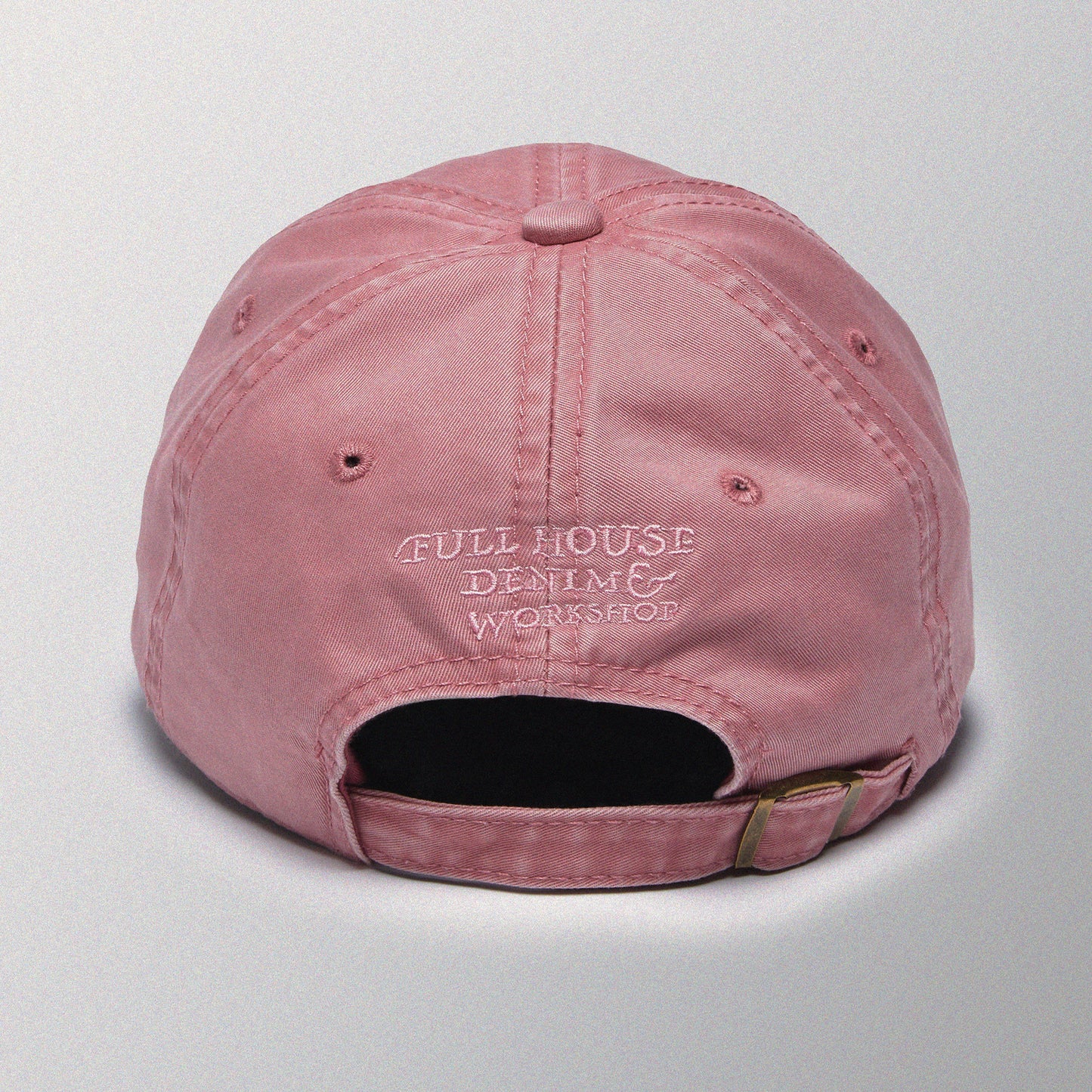 【Pink】Hold A Full House Washed Cap