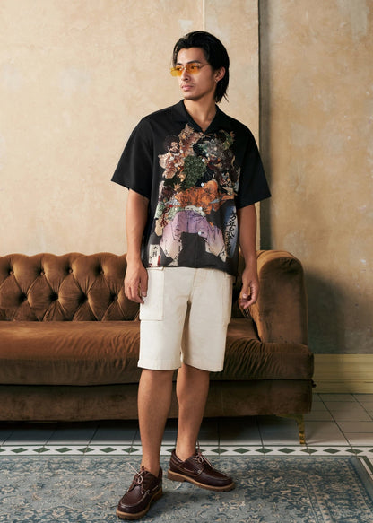 【8月8日 Pre - Order 預售】「相模守北条高時」ALOHA SHIRT - Full House Denim & Workshop