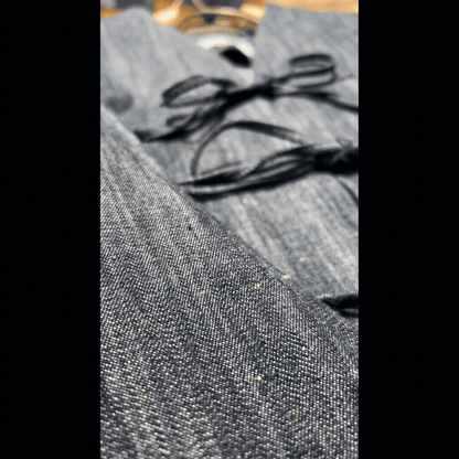 【NEW ARRIVAL】【黛藍蔥點】Aisumi Rainbow Yarn Knot-Knot Jacket