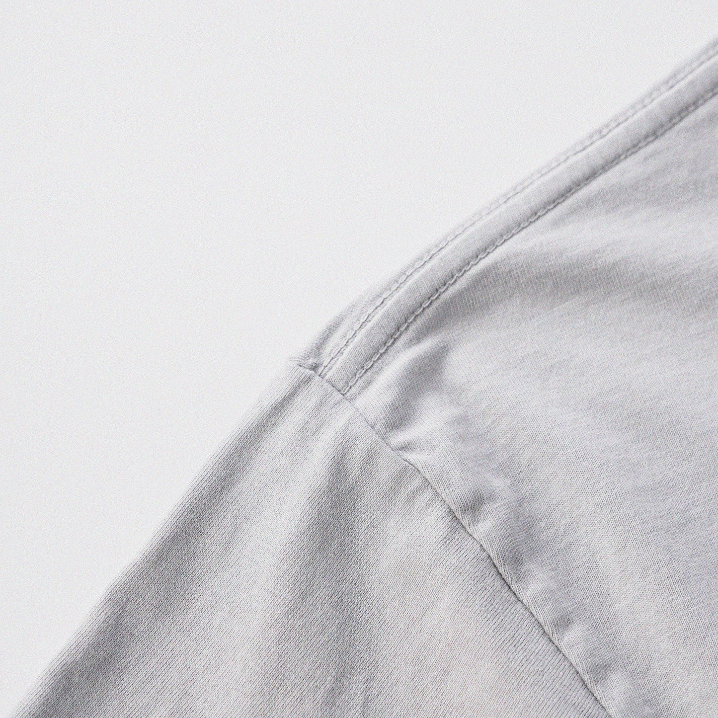 「貓姿二十一」寬鬆箱形 Boxy Tee (淺灰色)