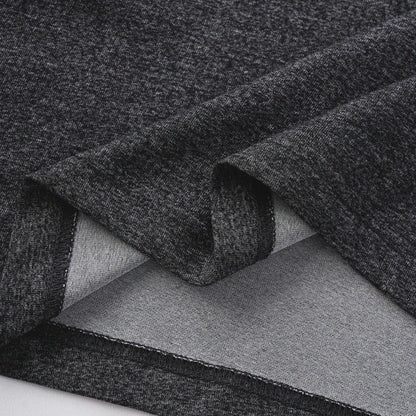 胡椒鹽冷感亨利領T-Shirt（黑色）Salt & Pepper Cooling Henley T-Shirt（Black）