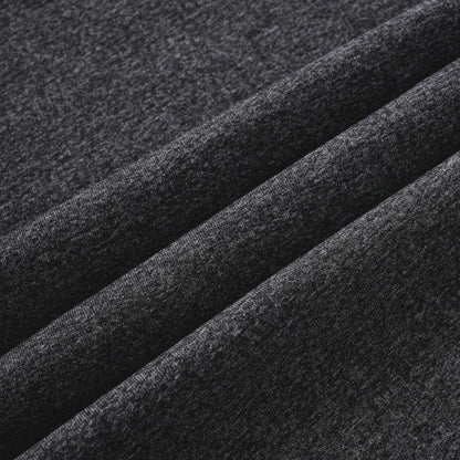 胡椒鹽冷感亨利領T-Shirt（黑色）Salt & Pepper Cooling Henley T-Shirt（Black）