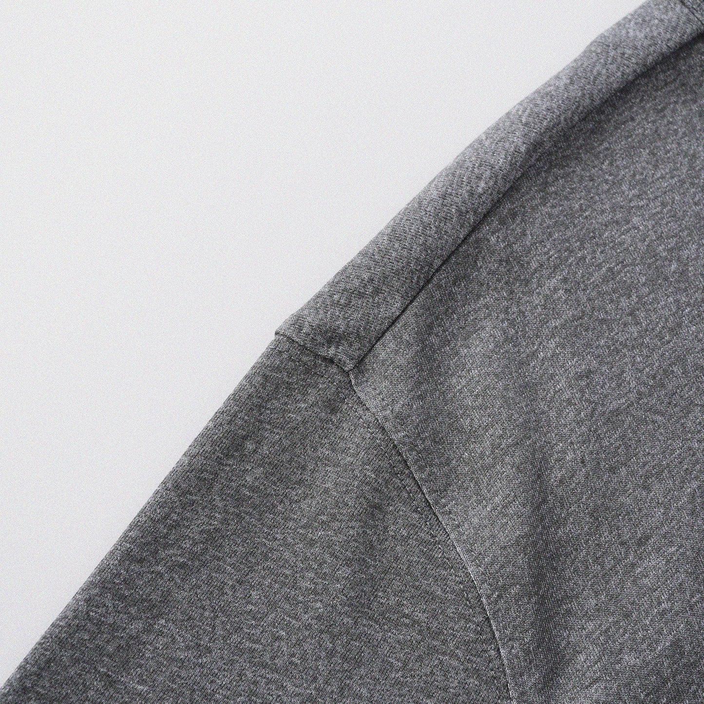 胡椒鹽冷感亨利領T-Shirt（灰色）Salt & Pepper Cooling Henley T-Shirt（GRAY）