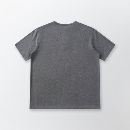胡椒鹽冷感亨利領T-Shirt（灰色）Salt & Pepper Cooling Henley T-Shirt（GRAY）