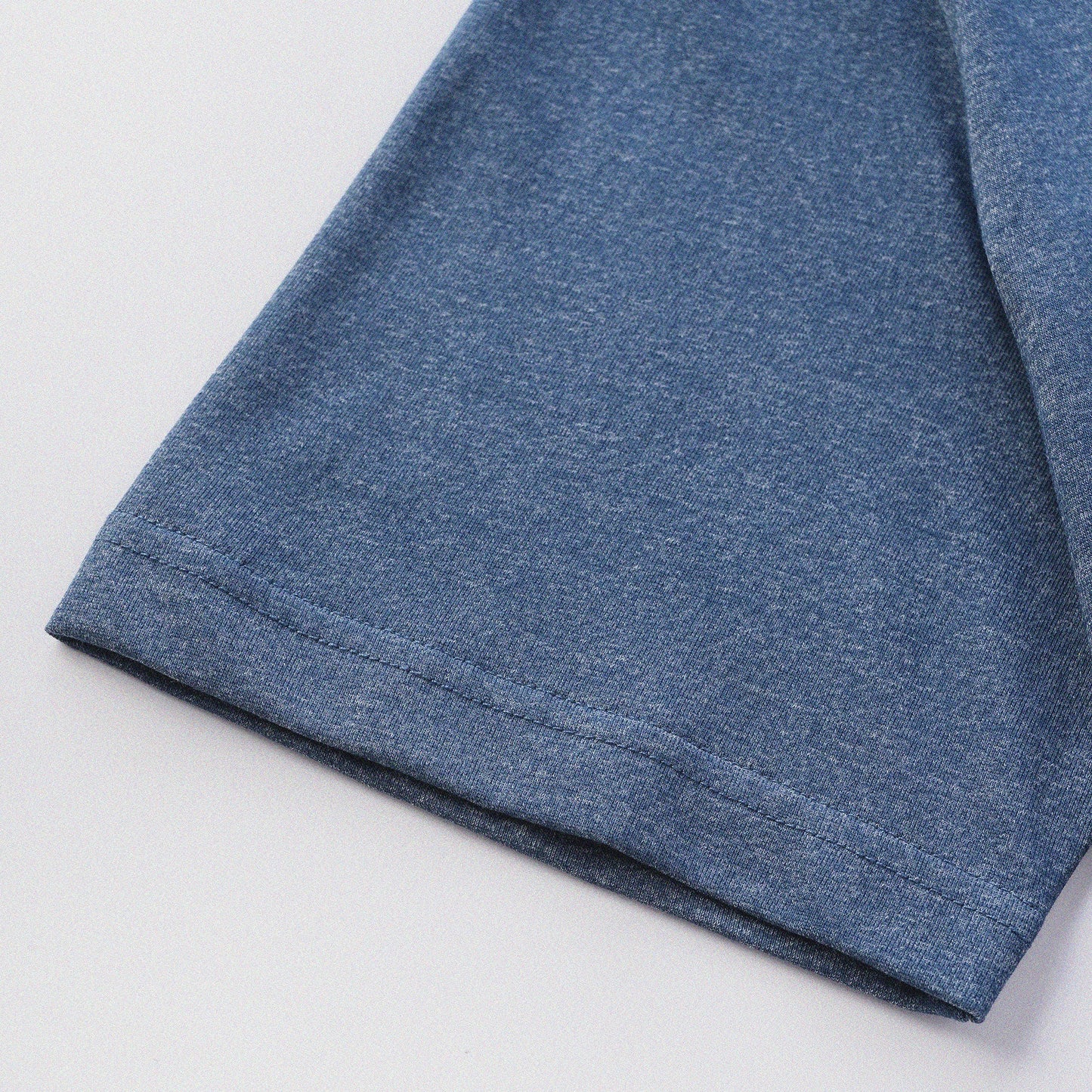 胡椒鹽冷感亨利領T-Shirt（藍色）Salt & Pepper Cooling Henley T-Shirt（BLUE）