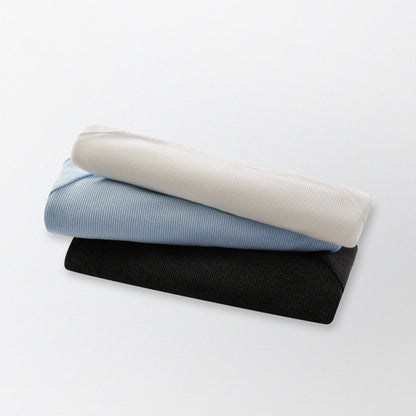 [Shoulder Ver.] Cat‘s Pose Ribbed Raglan T-shirt（Baby Blue）