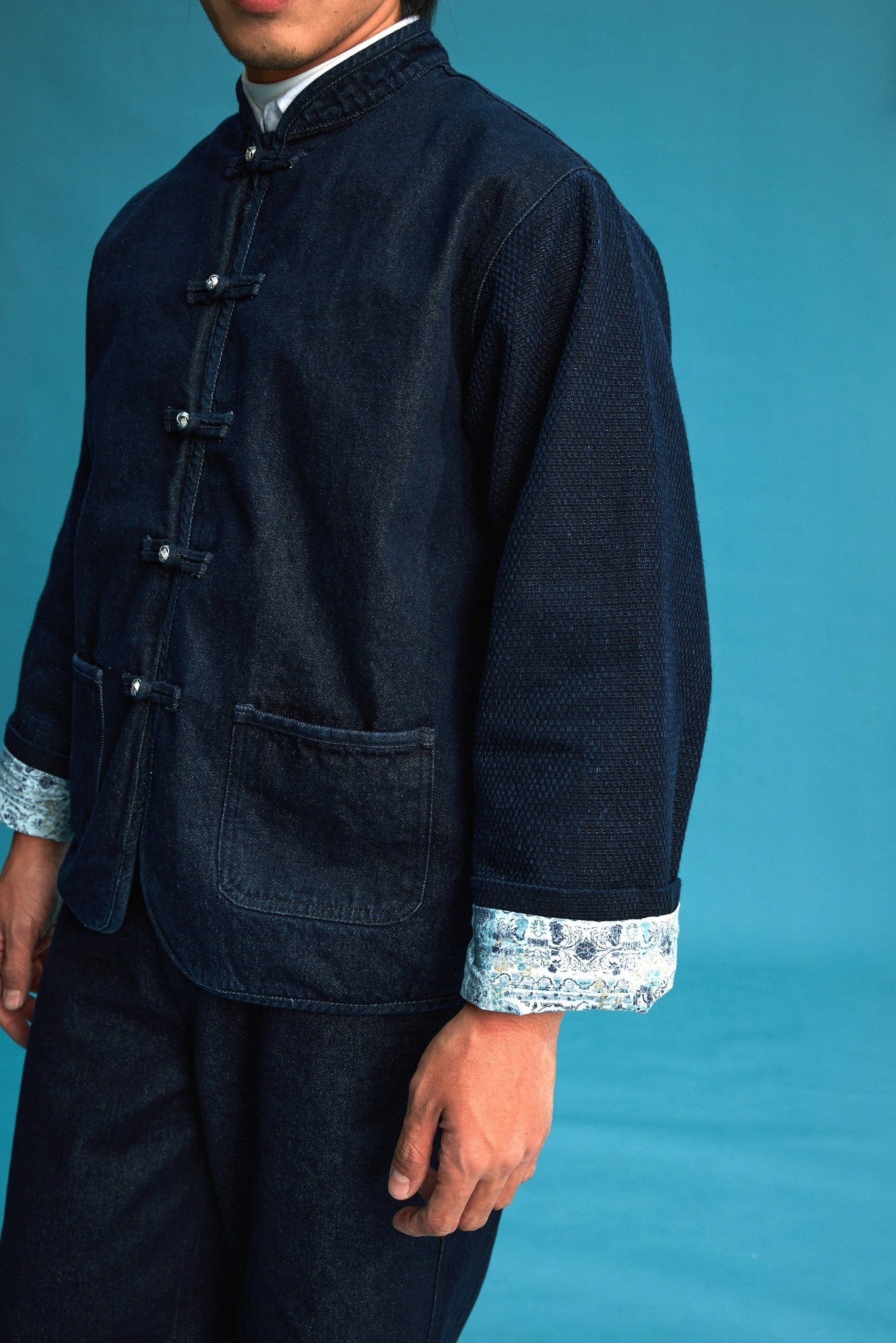 【藍御納戶銀織】Aionando Denim KF Jacket - Full House Denim & Workshop