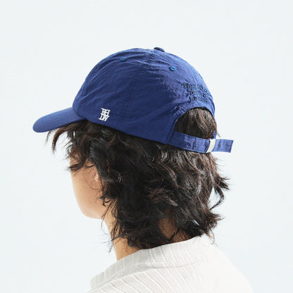 【Blue】迷惑です Taslan Nylon Cap - Full House Denim & Workshop