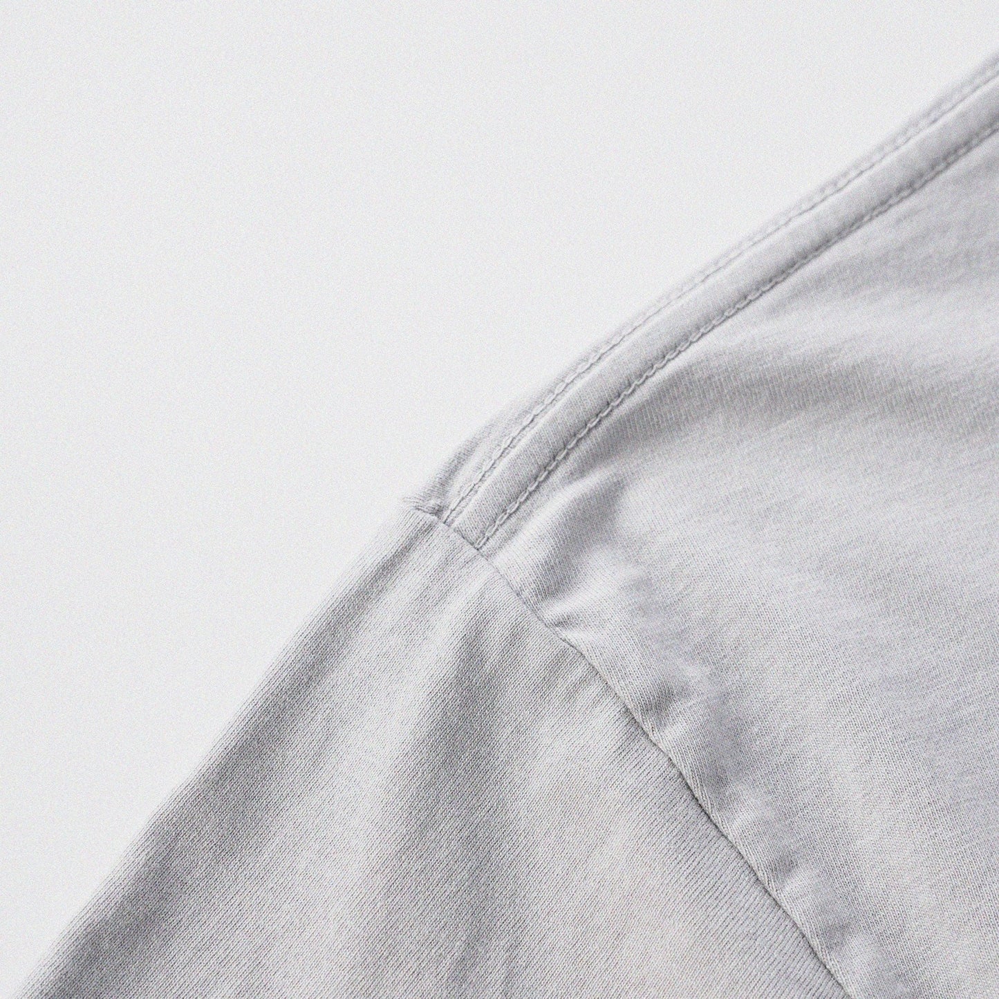 「貓姿二十一」寬鬆箱形 Boxy Tee (淺灰色) - Full House Denim & Workshop