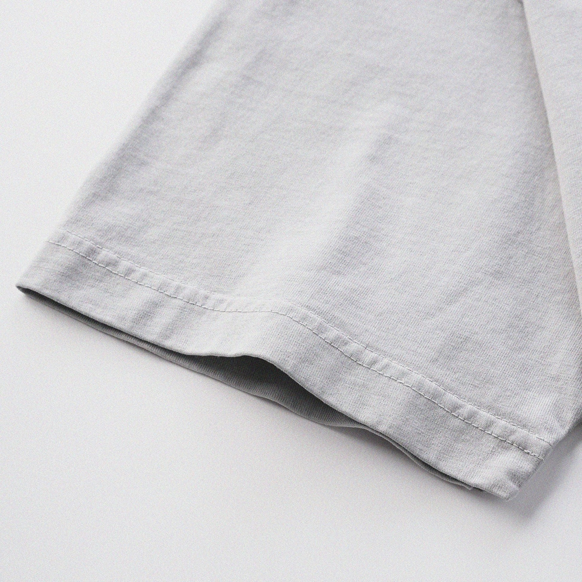 「貓姿二十一」寬鬆箱形 Boxy Tee (淺灰色) - Full House Denim & Workshop