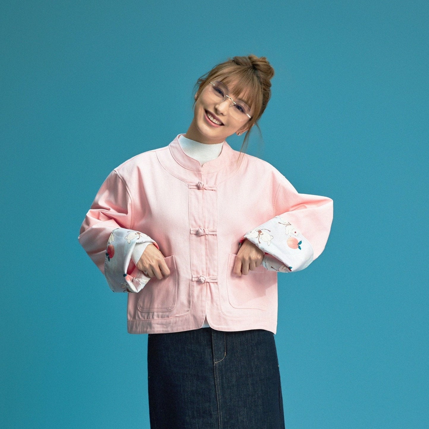 【御所染雪菟】Goshozome Rabbit Denim KF Jacket - Full House Denim & Workshop