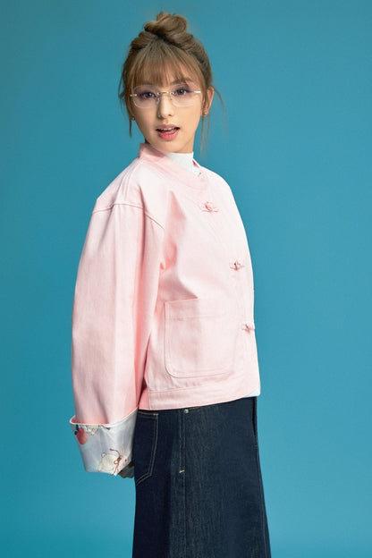 【御所染雪菟】Goshozome Rabbit Denim KF Jacket - Full House Denim & Workshop