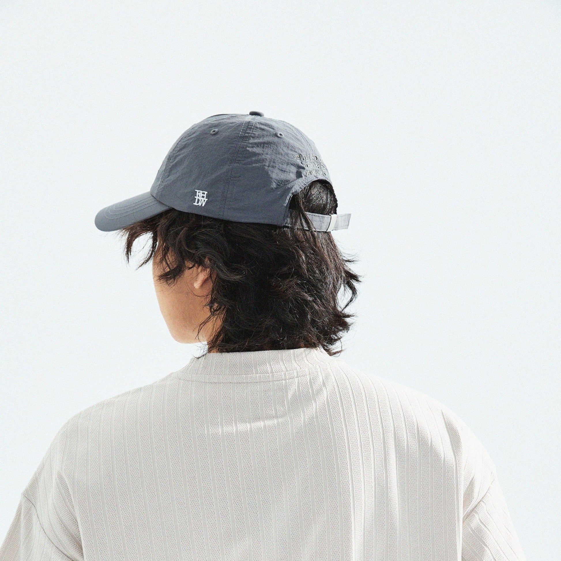 【Grey】迷惑です Taslan Nylon Cap - Full House Denim & Workshop