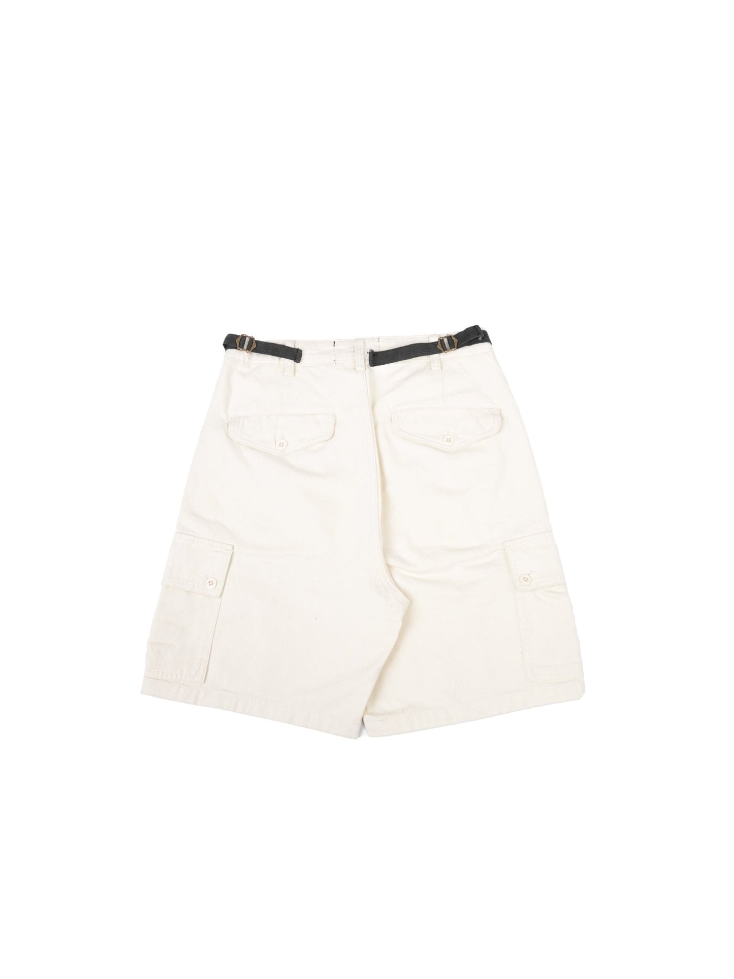 HBT04 Army Shorts 人字紋軍裝短褲 - Full House Denim & Workshop