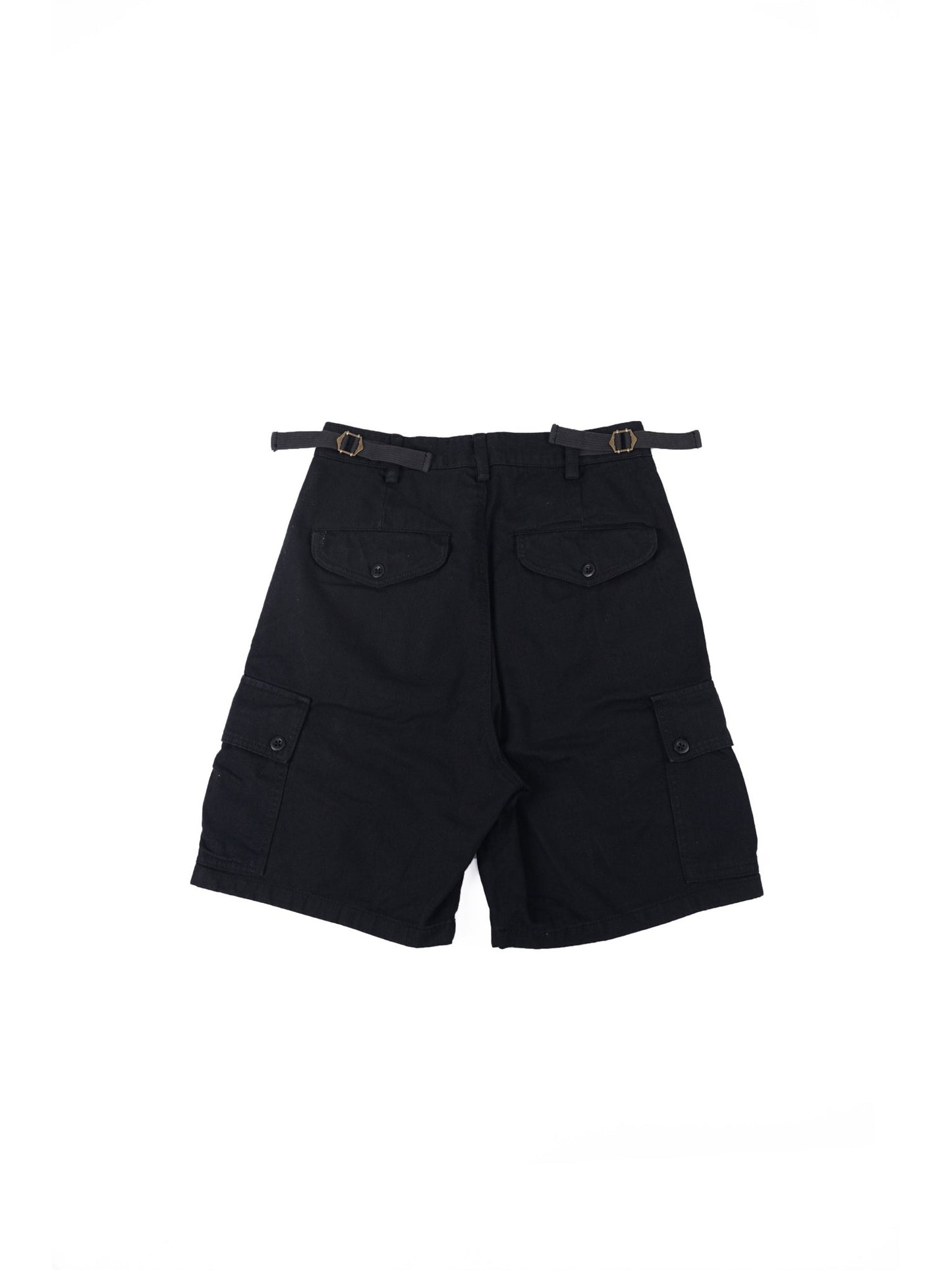 HBT04 Army Shorts 人字紋軍裝短褲 - Full House Denim & Workshop