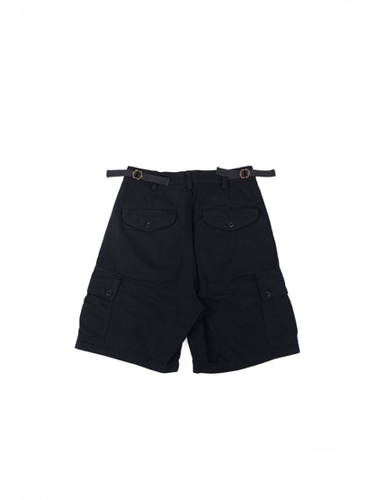 HBT04 Army Shorts 人字紋軍裝短褲 - Full House Denim & Workshop