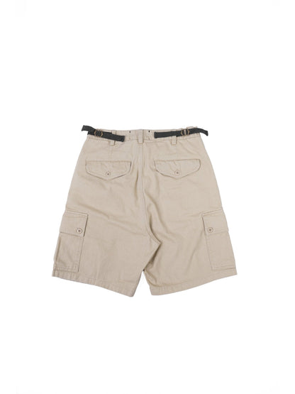 HBT04 Army Shorts 人字紋軍裝短褲 - Full House Denim & Workshop