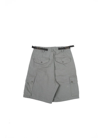 HBT04 Army Shorts 人字紋軍裝短褲 - Full House Denim & Workshop