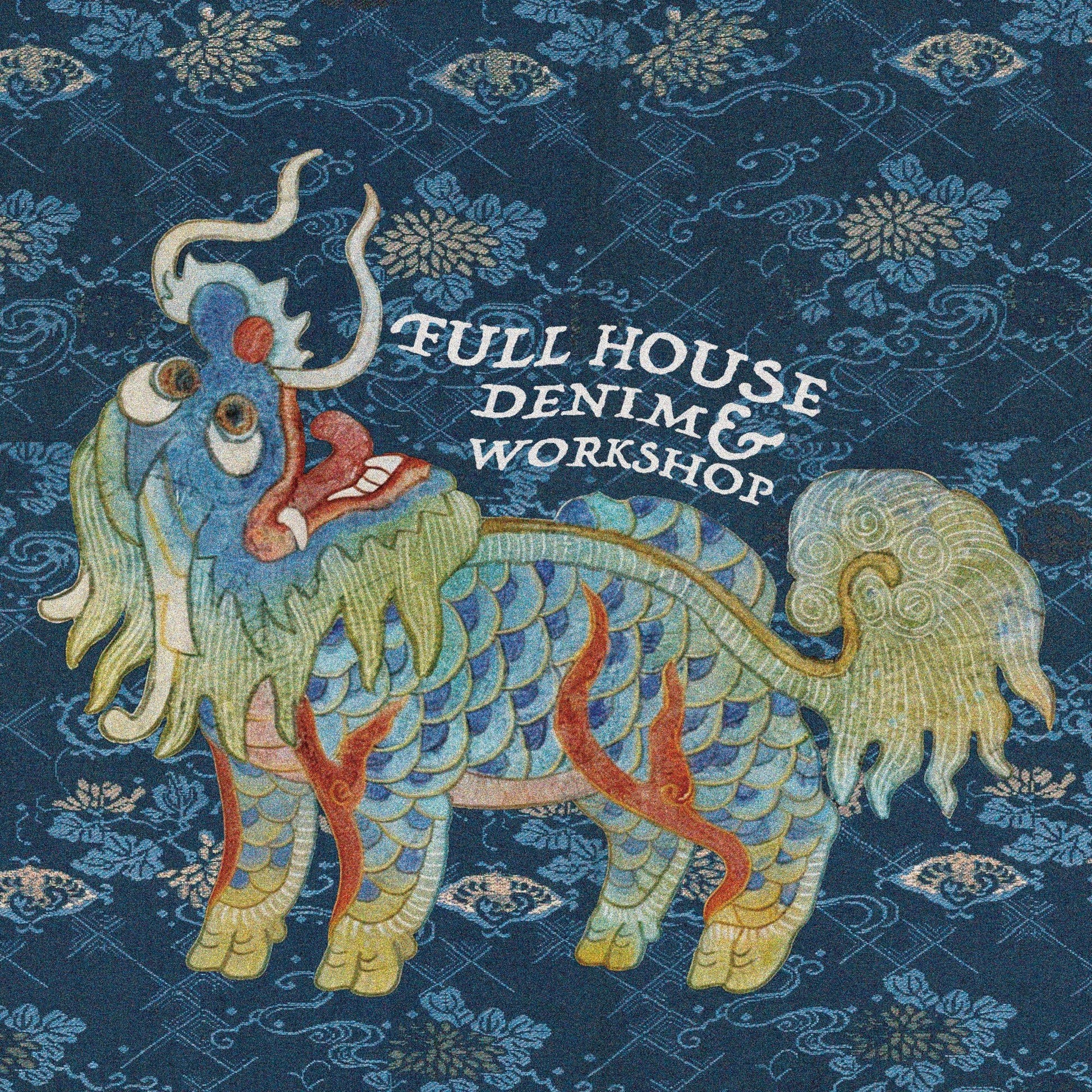 【Limited Edition】限定款 Kei - Leon Embroidery Micro Suede Jacket - Full House Denim & Workshop