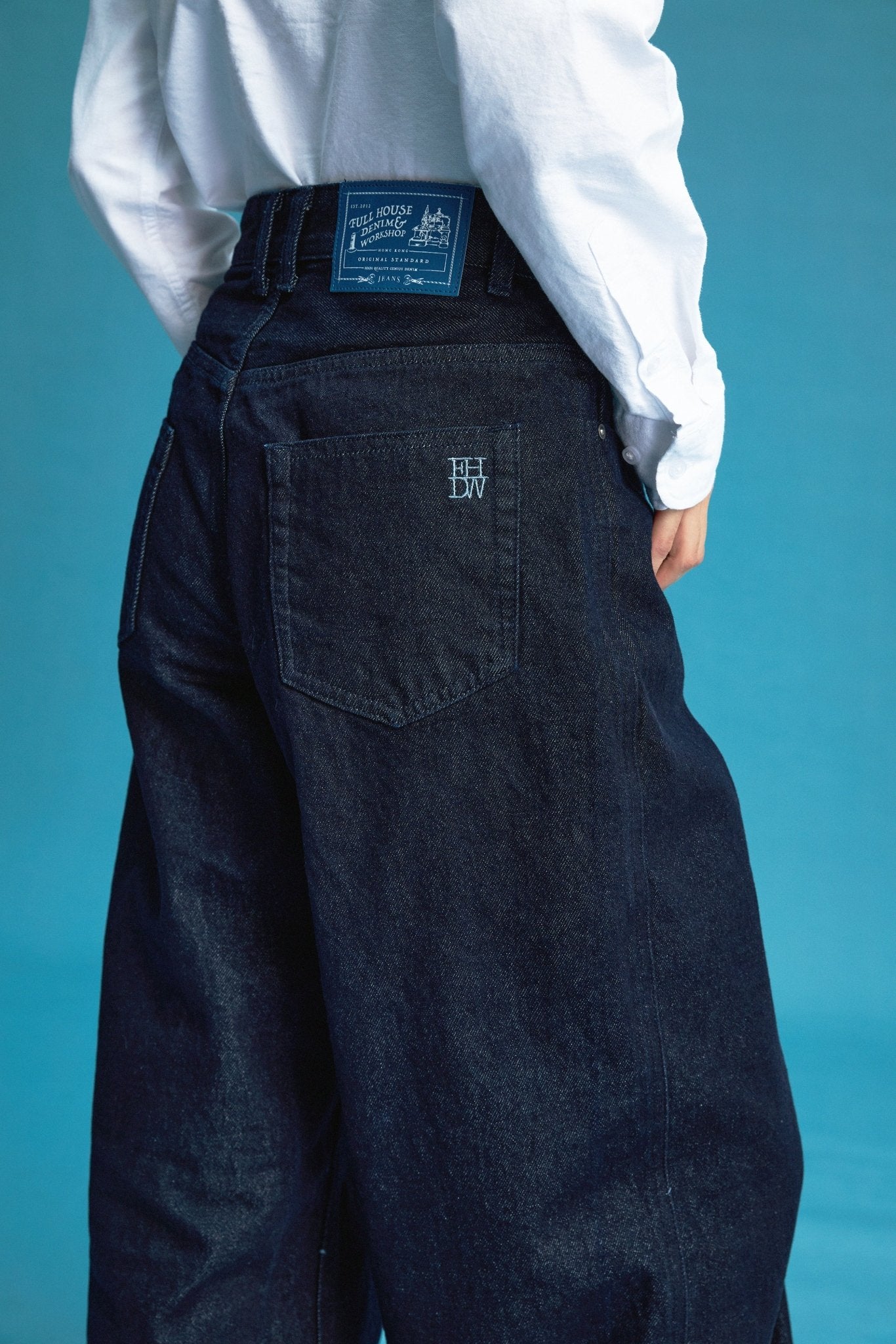 【NEW ARRIVAL】Aionando 13oz Wide Legs Denim Jeans - Full House Denim & Workshop