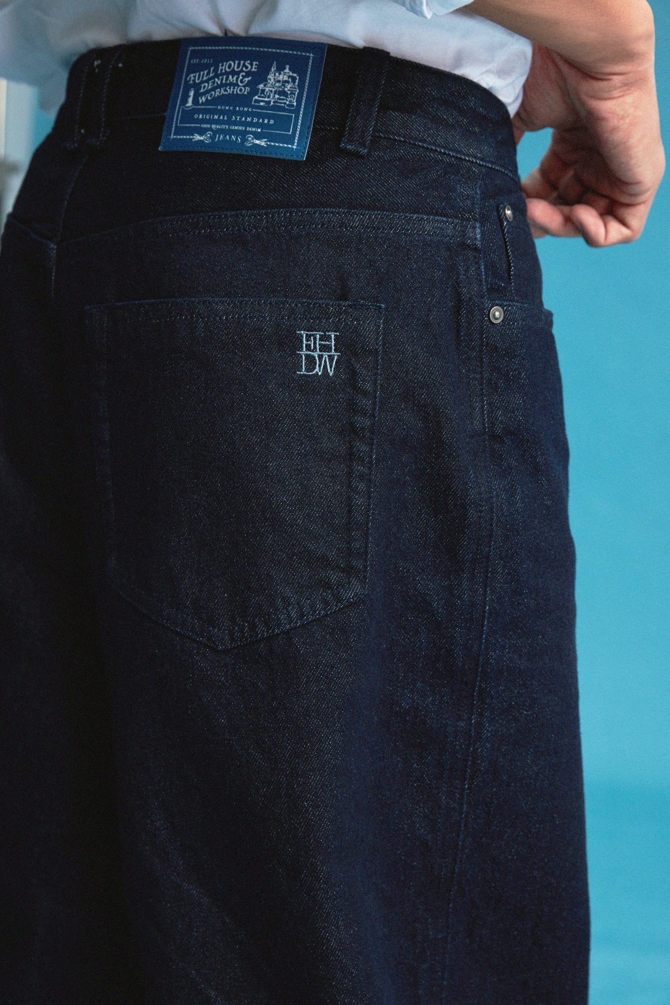 【NEW ARRIVAL】Aionando 13oz Wide Legs Denim Jeans - Full House Denim & Workshop