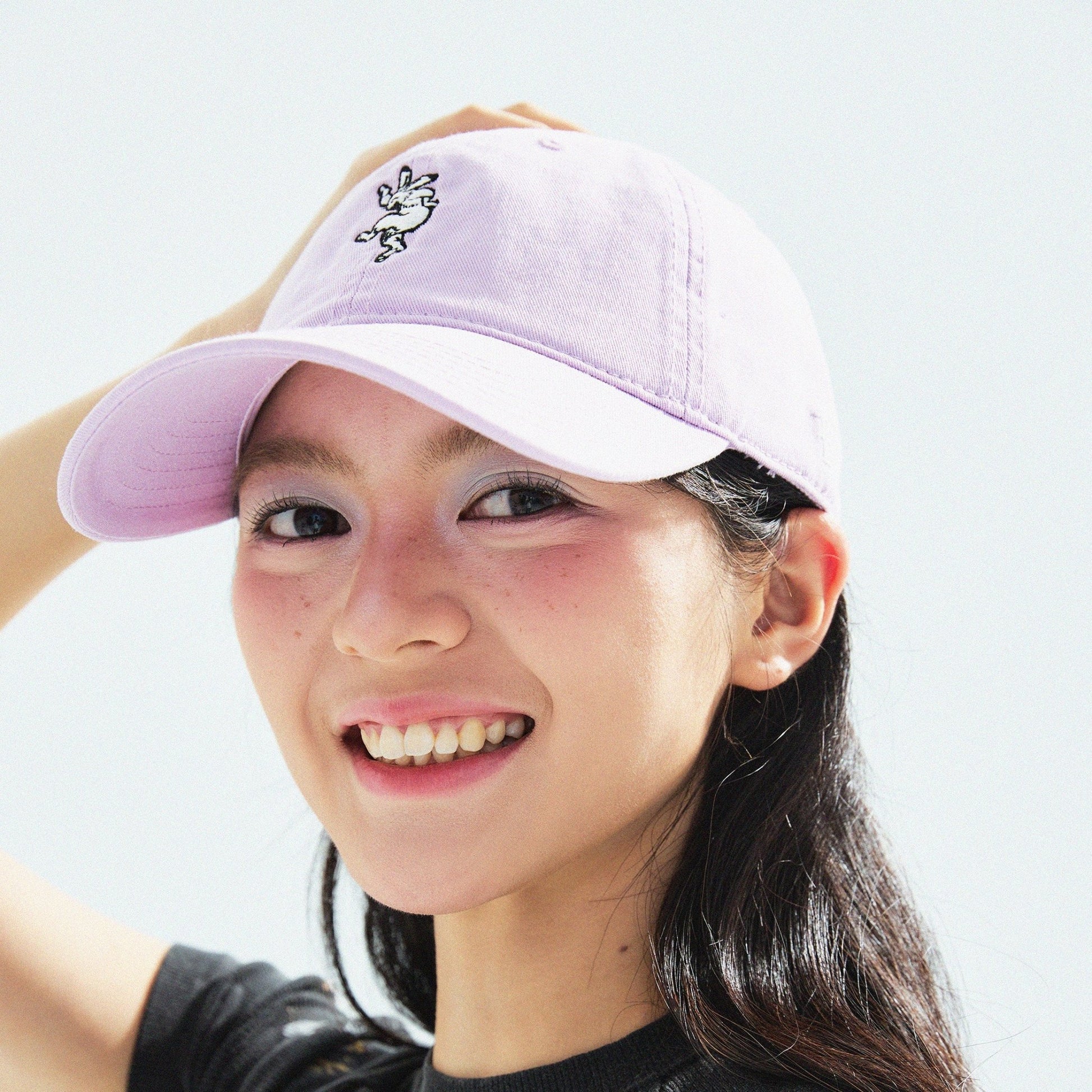 【Pink】Happy Rabbit Cap - Full House Denim & Workshop