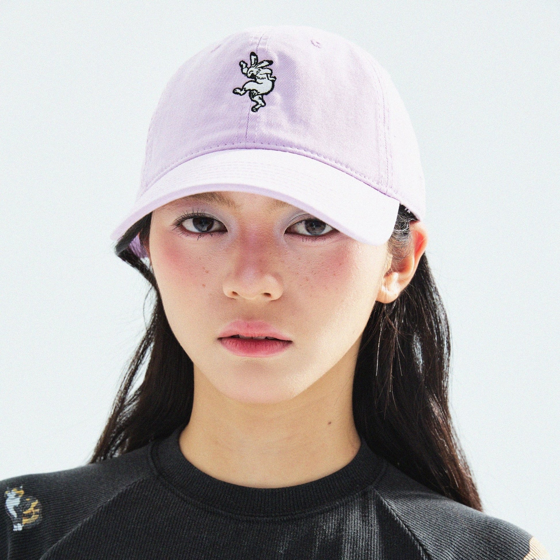 【Pink】Happy Rabbit Cap - Full House Denim & Workshop