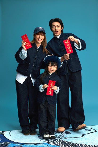 【藍御納戶銀織】Aionando Denim KF Jacket